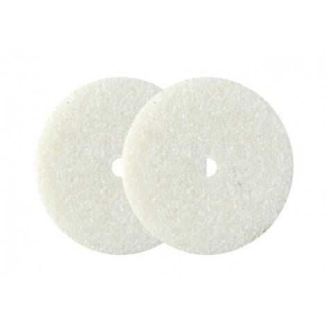 PG - CONFEZIONE DA 2 PEZZI - MOLE ABRASIVE BIANCHE Ø22MM