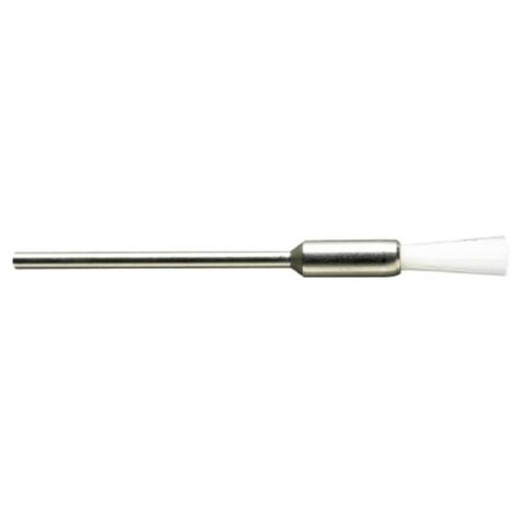 PG - MINI SPAZZOLA CON SETOLE IN NYLON BIANCO Ø5MM