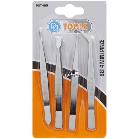 PG PINZE MINI DI PRECISIONE set 4 pezzi DF 5140016
