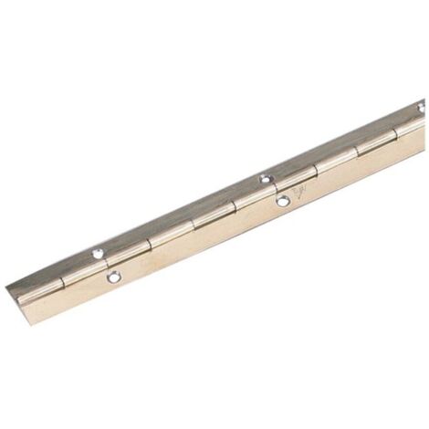 P&G Stangenscharnier B 32mm,L 600mm Edelstahl Edelstahlfarben matt