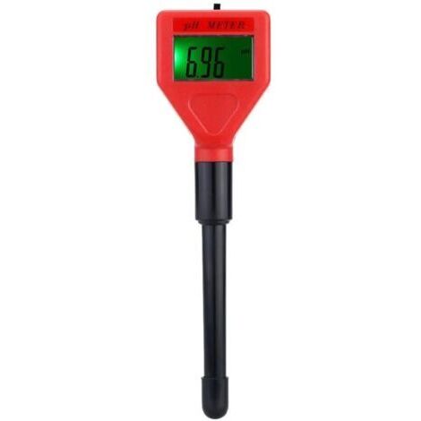 pH-98103 Misuratore di pH portatile professionale a penna con elettrodo di pH, schermo LCD retroilluminato, acidificatore, analizzatore industriale e sperimentale, misuratore di pH, dispositivo di ana