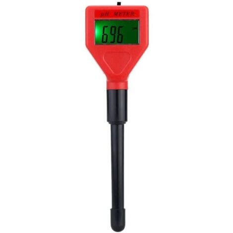 pH-98103 Misuratore di pH portatile professionale a penna con elettrodo di pH, schermo LCD retroilluminato, acidificatore, analizzatore industriale e sperimentale, misuratore di pH, dispositivo di ana