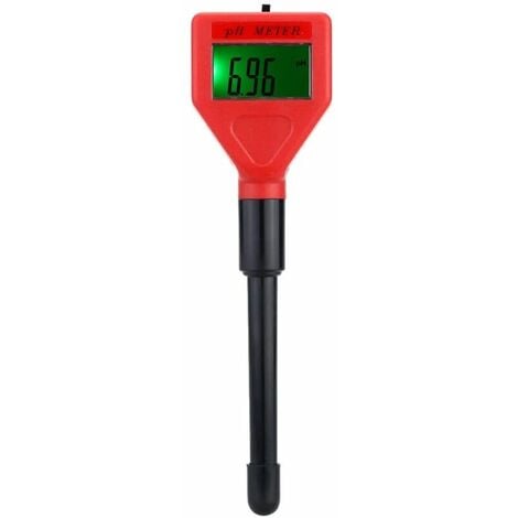 pH-98103 pH-mètre professionnel portable de type stylo avec électrode de pH Ecran LCD rétro-éclairé Acidimètre Analyseur industriel et expérimental pH-mètre Mesureur Appareil d'analyse de la qualité d