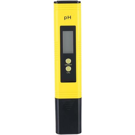 PH Digital Meter, Protable LCD Digital PH Meter Pen Aquarium Pool Water Testeur de Vin Outil de Mesure Plage de Mesure 0.00-14.00 pH Résolution 0.01 pH