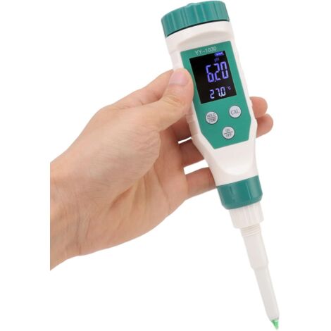 pH-Messgerät, digitales pH-Messgerät, Pasten-Alkalitester, Bodenmatrix-Säuretester zur Messung des pH-Werts von Lebensmitteln und Feststoffproben (pH-Sonde)