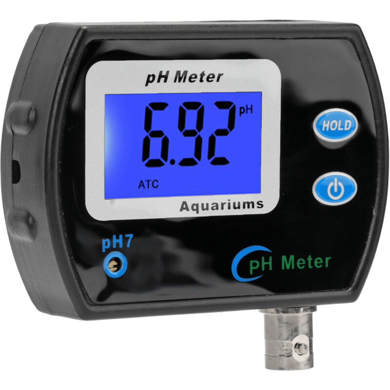 PH Meter LCD Large Screen Display Backlight Water Quality Tester Conductivity PH Meter Tester EU Plug 230-240V