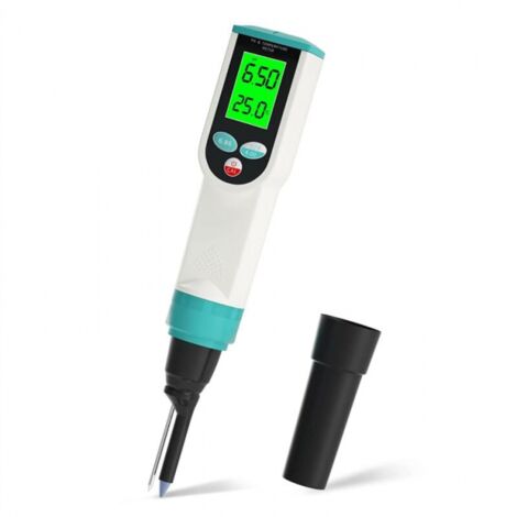 pH-Meter mit ATC-Lebensmittel-pH-Tester, wasserdichtes digitales Lebensmittel-pH-Meter