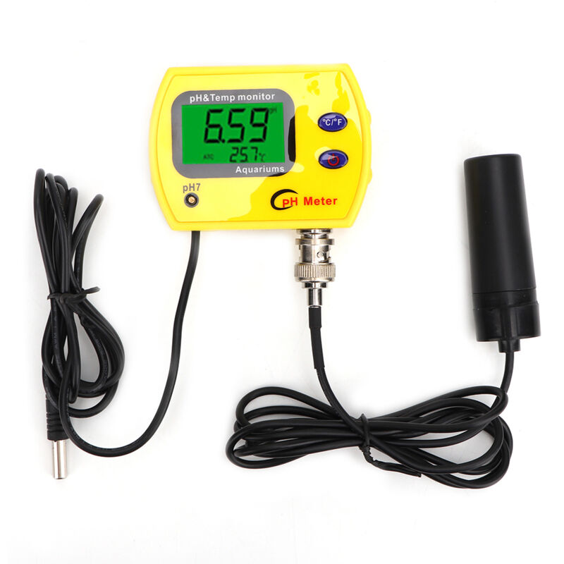 PH Meter portable de haute précision 991 PH Tester TEMP Meter Thermometer (UK Plug 220V)