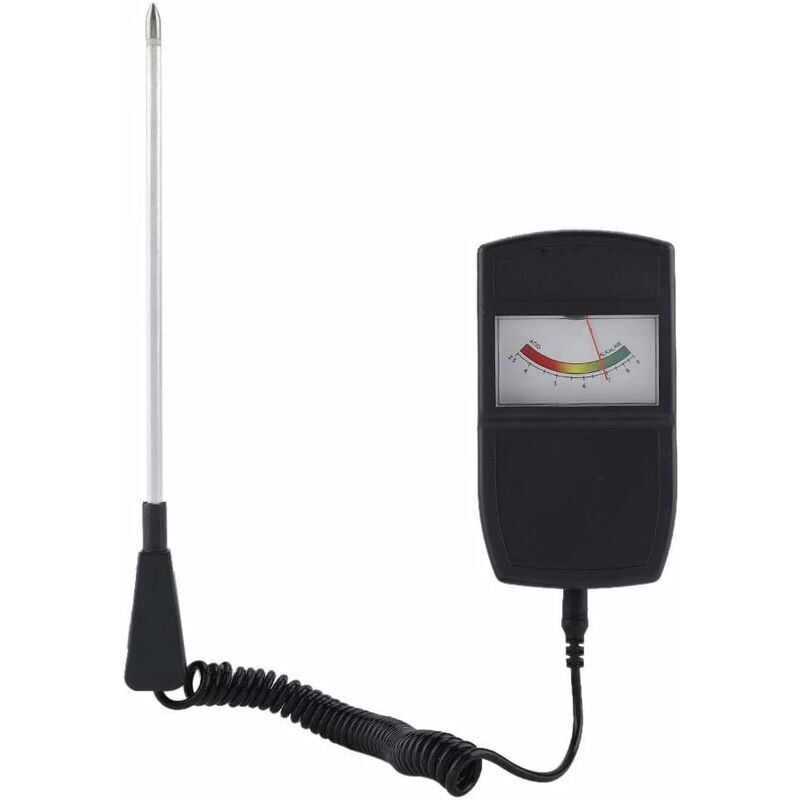 pH-mètre de sol 2 en 1 - Testeur de pH de sol Testeur de pH de sol fertile de haute précision pour fleur de plante de jardin