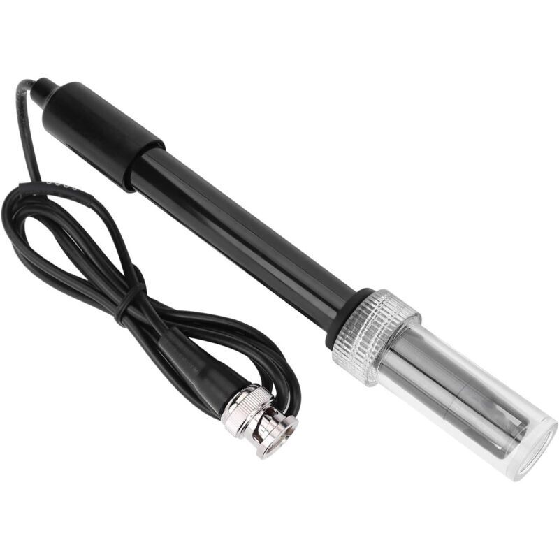 PH-mètre électronique Ulisem pour aquariums – Sonde de pH abs 0-14 pH, haute sensibilité, haute précision, alimentation industrielle précise et fiable