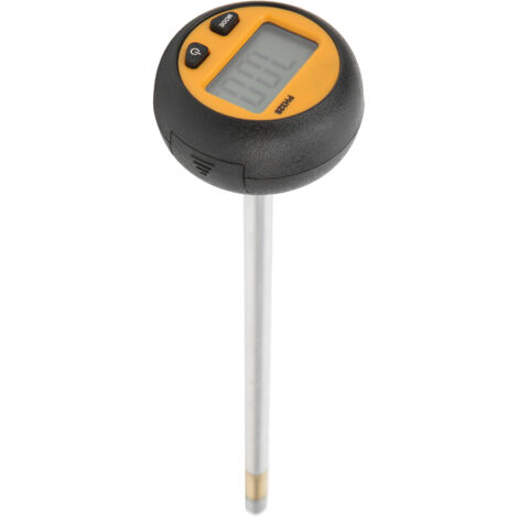 Ph-mètre numérique du sol 2,0 ph-8,5 ph, testeur de température et d'humidité, haute précision pour les terres agricoles, les vergers et les serres