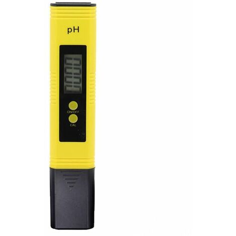 PH Mètre Numérique,Testeur de qualité de l'eau LCD numérique, plage de mesure pour 0-14 Ph, précision de 0,01 Ph, pour l'eau potable, la maison, la piscine, l'aquarium
