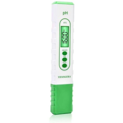 Ph Mètre, Testeur Ph 0.01, Ph Metre Electronique de Haute Précision, Avec Fonction de Compensation Automatique de La Température