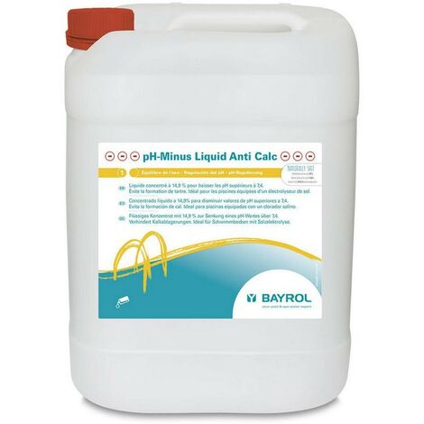 BAYROL pH-Minus Liquid Anti Calc per piscine di acqua salata