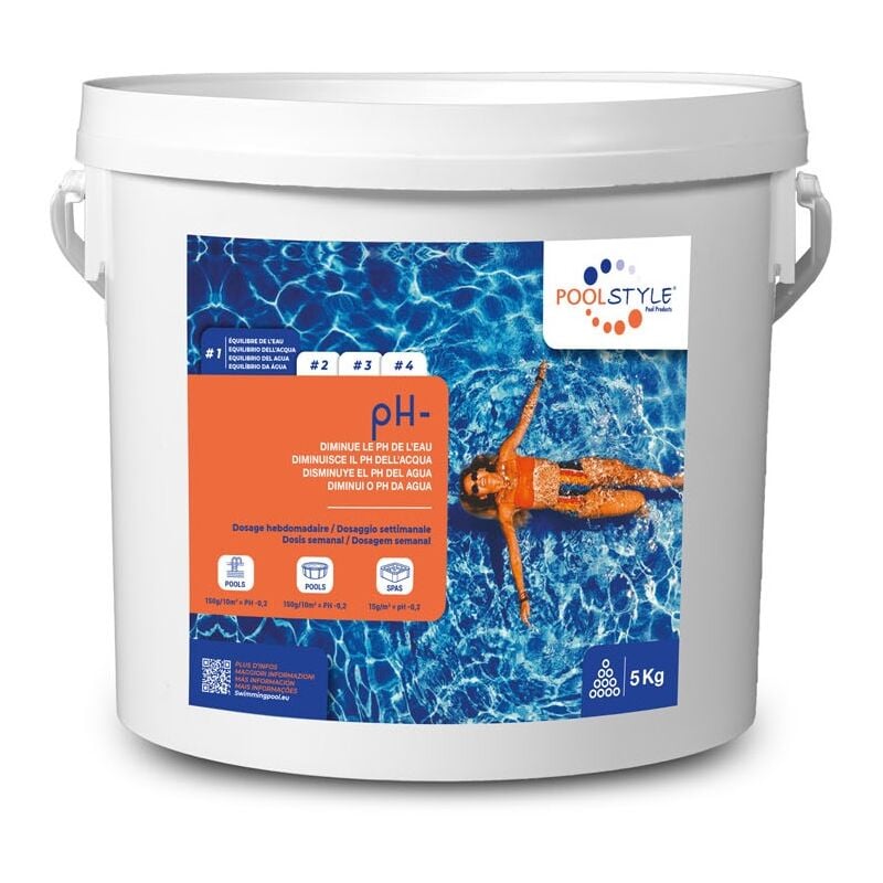 PH Minus 15% bidon 20L P/28 POOLSTYLE - PSL-500-0008