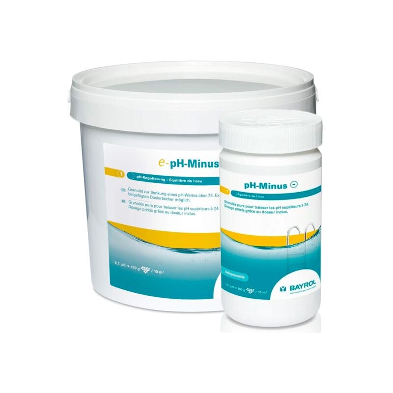 Bayrol - Correcteur de pH pH Minus/Moins poudre - 6 kg