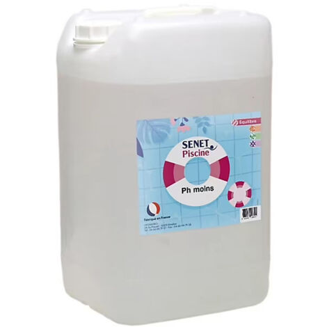 pH moins concentré, Diminution du pH - Bidon de 10L - SENET Piscine