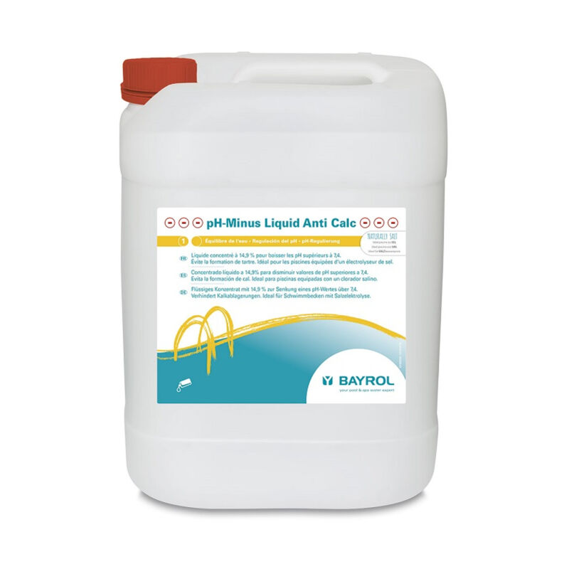 Bayrol - pH Minus Liquid Anti Calc - pH Moins avec anticalcaire Liquide concentré 20L