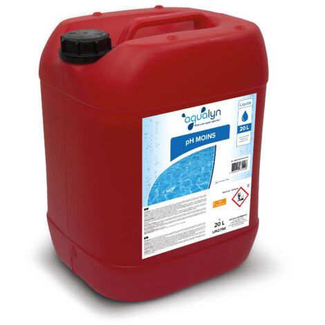 pH moins liquide 20 L 15 % Aqualyn
