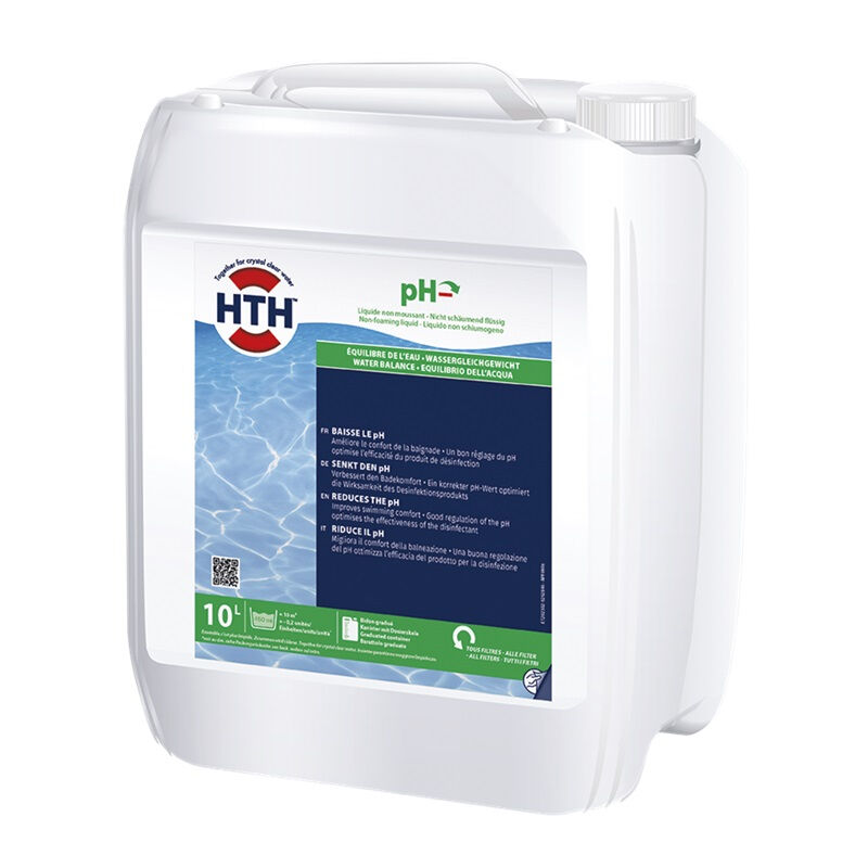 HTH - pH Moins - pH Moins Liquide 10L