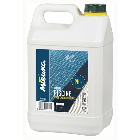 Ph Moins Liquide Spécial Piscine 5 Litres - Mieuxa