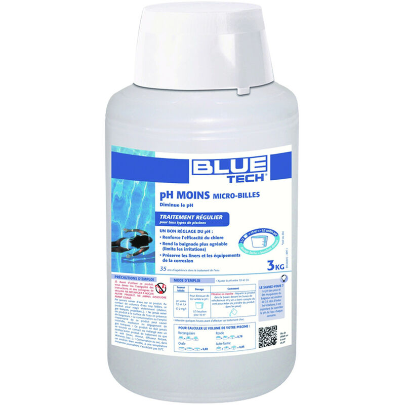 Innovative Water Care Eur - ph moins 7.5KG micro billes