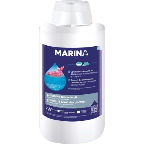 Ph moins micro-billes 7.5kg - Marina - 888242