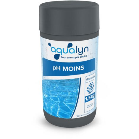 pH moins poudre 1,5 kg Aqualyn