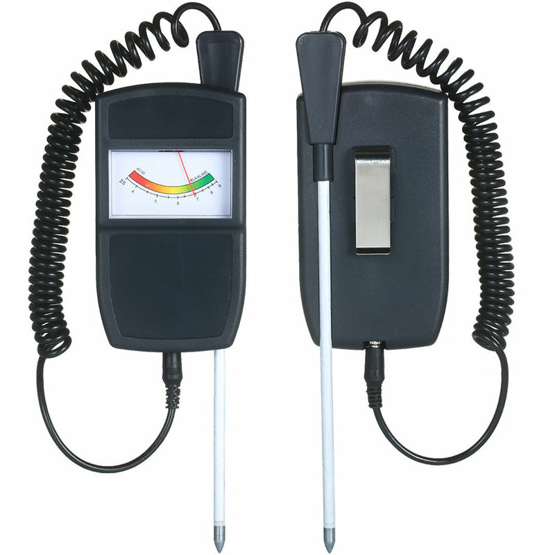 Ph mètre de sol - Testeur de pH de sol 2 en 1 Testeur de pH de sol fertile de haute précision Mete pour la fleur de plante de jardin