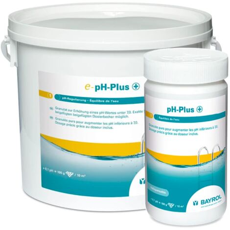 Produit d'entretien piscine - Ph plus - Granulés - 5 kg de Bayrol