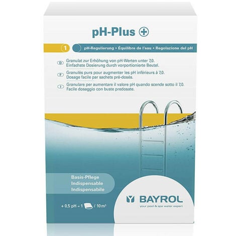 Produit d'entretien piscine - Ph plus - Granulés - 5 kg de Bayrol