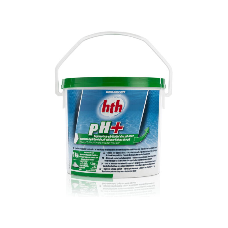 Correcteur de pH HTH pH plus poudre - 5 kg - 5 kg