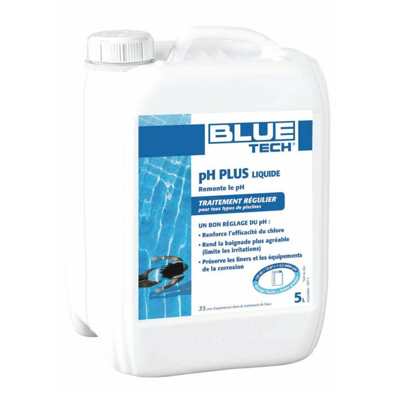 Bluetech Ph Plus Liquide 5 litres Blue Tech
