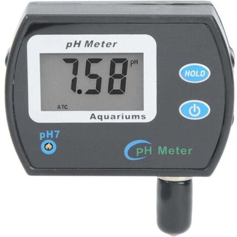 PH Tester, Digital LCD Water Quality Meter for Aquarium and Pool (EU Plug 220V) MUMU