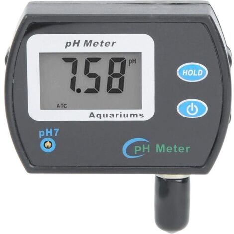pH-Tester. Digitales LCD-Wasserqualitätsmessgerät für Aquarien und Schwimmbäder (EU-Stecker 220 V)