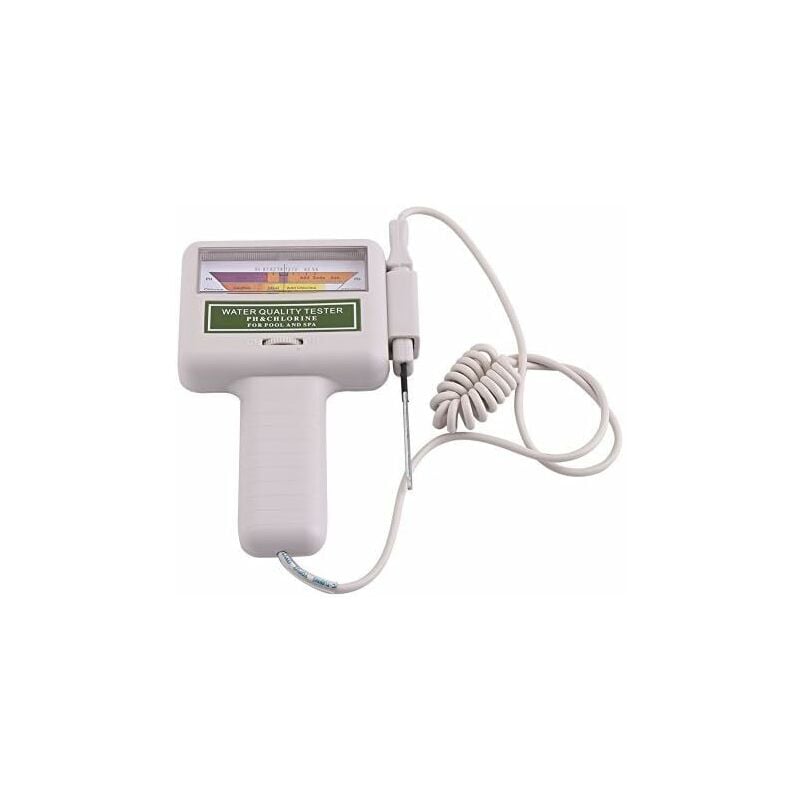 PH Testeur Automatique de Chlore PH-Mètre Analyseur de l'Eau Numérique Spécialement pour Piscine Spa Aquarium