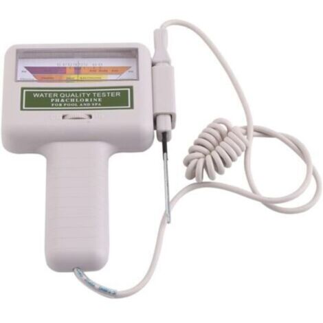 PH Testeur Automatique de Chlore PH-Mètre Analyseur de l'Eau Numérique Spécialement pour Piscine Spa Aquarium