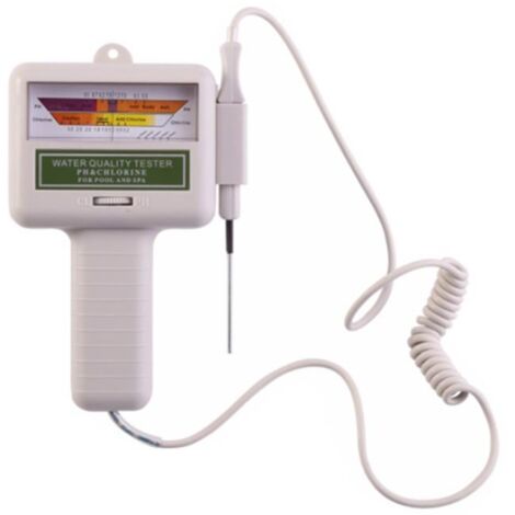 PH Testeur Automatique de Chlore PH-Mètre Analyseur de l'Eau Numérique Spécialement pour Piscine Spa Aquarium