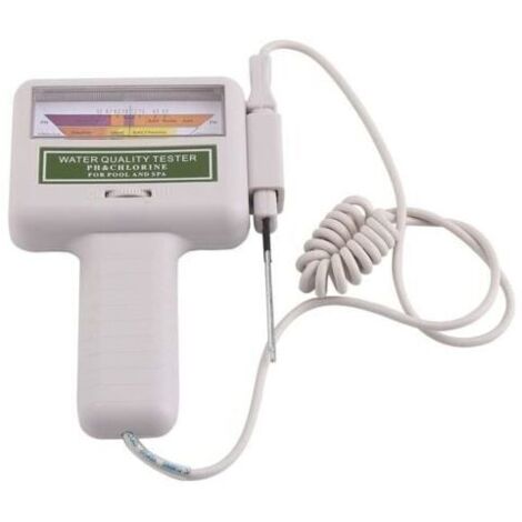PH Testeur Automatique de Chlore PH-Mètre Analyseur de l'Eau Numérique Spécialement pour Piscine Spa Aquarium