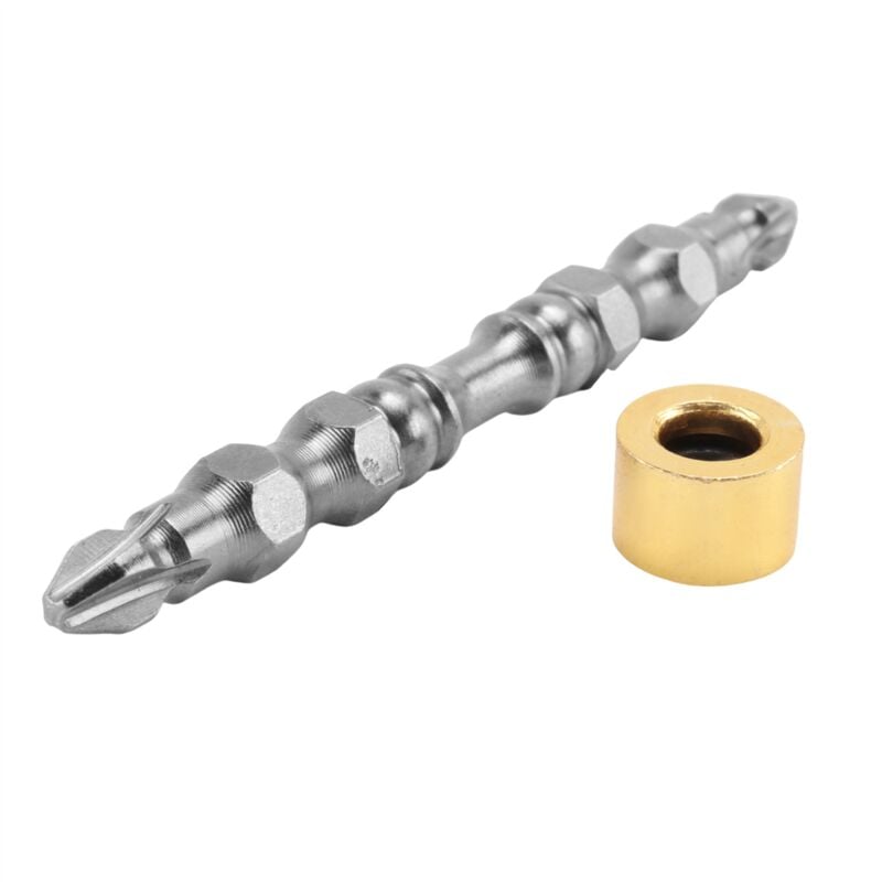 Image of PH2 Härte 65MM Kopf Schraubendreher Bit Doppel Elektrische Schraubendreher Mit Magnetring