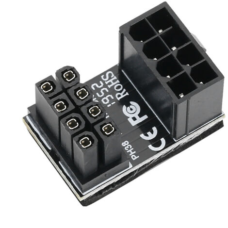 PH38A 6-poliger Netzadapter, 180-Grad-Winkelstecker zur Schnittstellenumwandlung