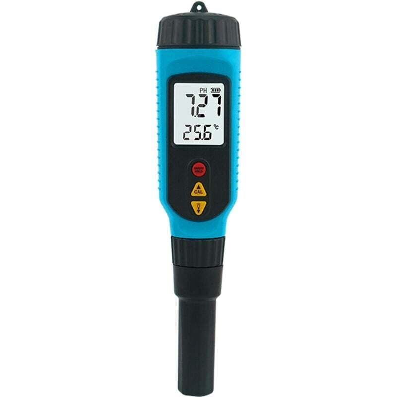 PH818M PH-mètre pour la transformation des aliments 2 en 1 testeur de PH alimentaire Solution mètre de température rétroéclairage LCD sonde de mesure