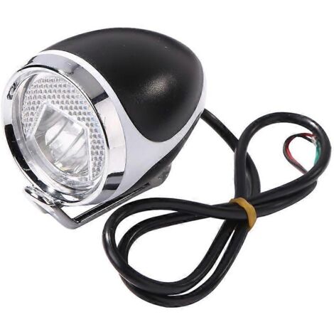 Phare avant 10 pouces pour trottinette électrique Kugoo M4, étanche et anti-poussière