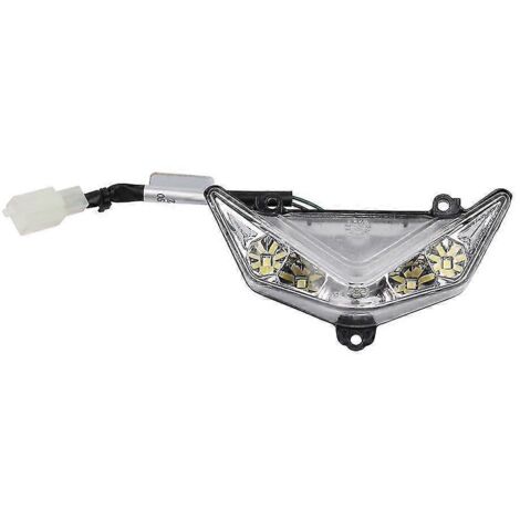 Phare avant à LED transparent pour moto (feux de route/croisement) compatible GPR125 et GPR150 (125 et 150)