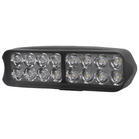 Phare avant LED 12V-80V pour vélo électrique, moto, tricycle, 16 LED