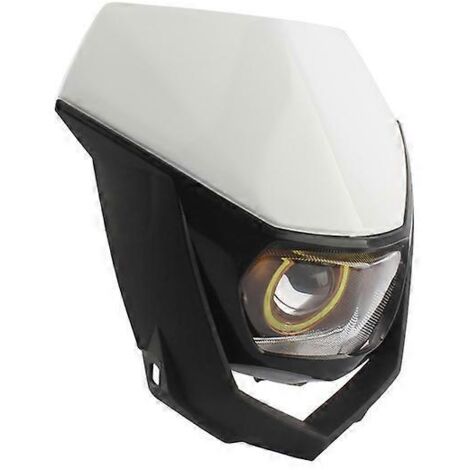 Phare avant LED rond 35W pour moto tout-terrain Yamaha Suzuki - Compatible Yamaha et Suzuki