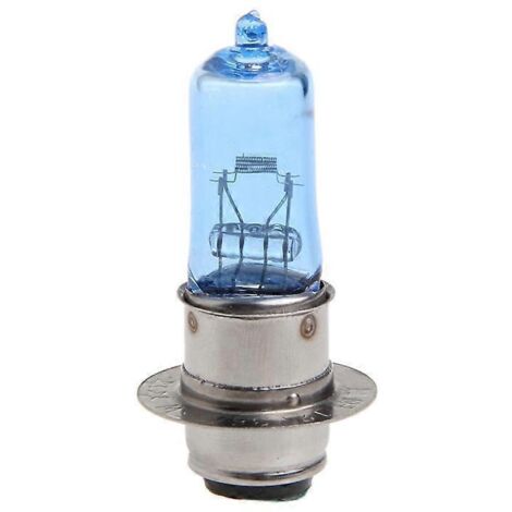 Phare avant pour moto et vélo électrique, ampoule DC 12V 35W blanc indicateur, éclairage LED puissant, compatible avec motocyclettes et vélos électriques.