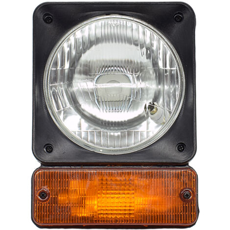 Phare avec clignotant pour tracteur, camion-benne, excavatrice, JCB, universel