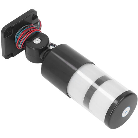 Phare d'avertissement industriel LED pliable 2 couleurs avec sirène, 12‑24VDC
