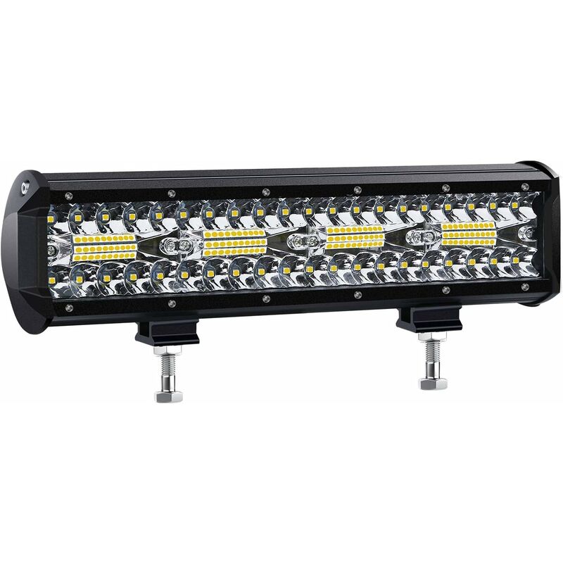 Phare de Travail led 12V 300W 12 pouces 240W Projecteur led Voiture 12v Etanche IP67 Spot Flood Feux Antibrouillard led 27,000lm Feux de Travail pour